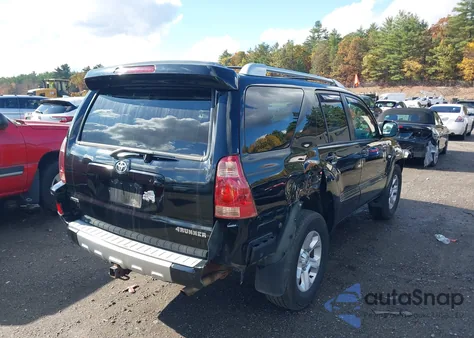 2005 Toyota 4Runner Sr5 Sport V6 z USA, uszkodzony, nr VIN JTEBU14R650056488